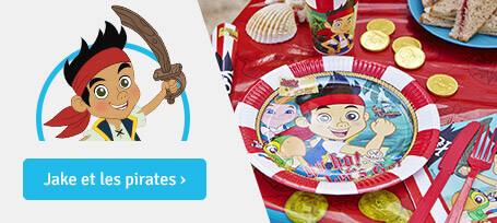 Anniversaire garçon: jake pirate
